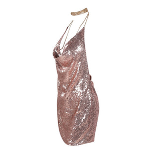 Women Dresses - Sexy Sequined Party Dress