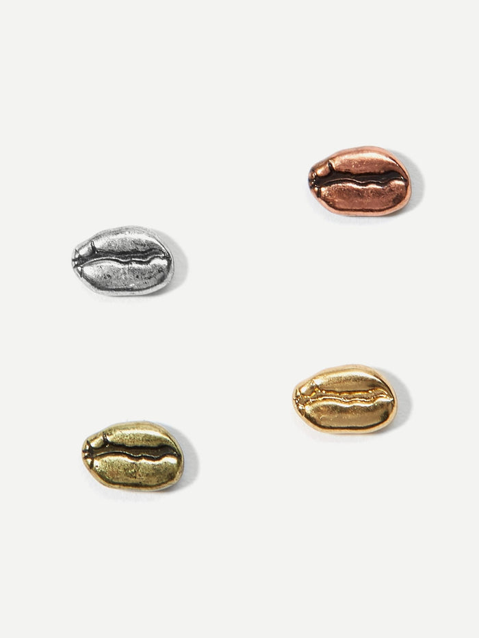 Womens Brooches - Lips Design Brooch Set 4Pcs