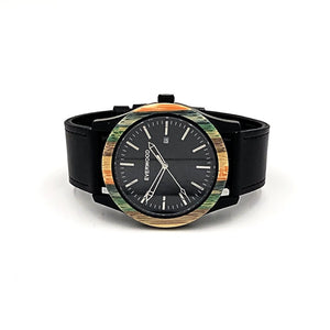 Men's Watches - Inverness | Multi Bamboo | Black Leather