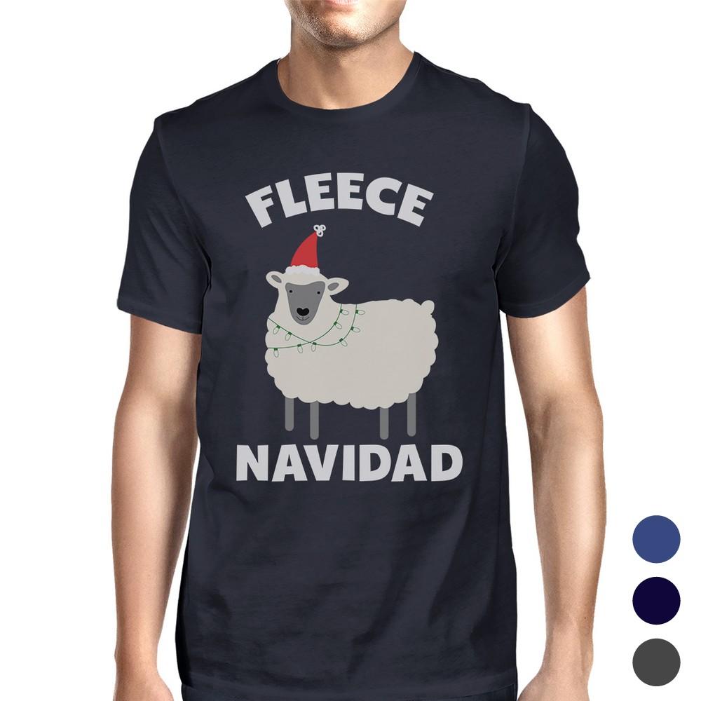 Fleece Navidad Mens Funny Christmas In July Gift For Him T-Shirt