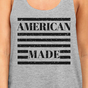 American Made Cute Womens Racerback Tank Top Gifts For Army Wives