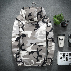 Spring Autumn Men's Hooded Jackets