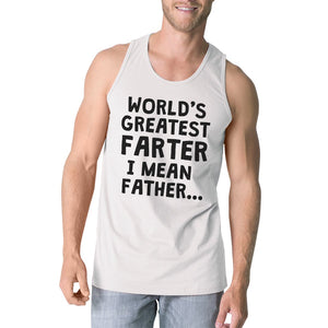 Workout Tank Tops - Farter Father Mens Super Cute Fathers Day Sleeveless Top Best Gift