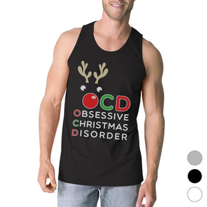 Graphic Tank Tops - Rudolph OCD Mens Tank Top