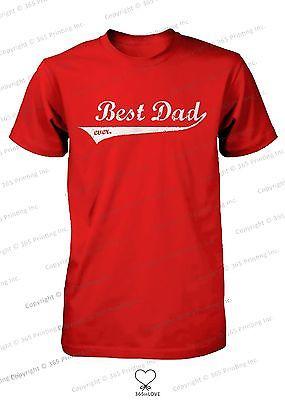 Best Dad Ever Swash Style T-Shirt - Father's Day Gift Idea, Gift for Dad