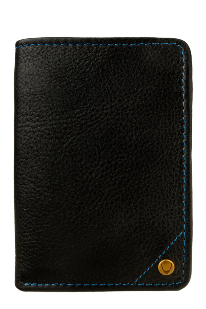Best Leather Wallets - Hidesign Angle Stitch Leather Slim Trifold Wallet