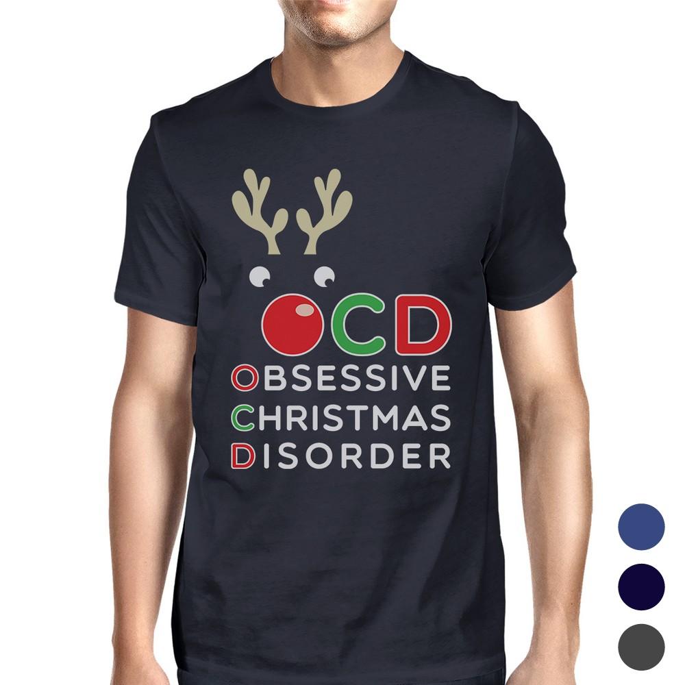 Rudolph OCD Mens Obsessive Christmas Disorder Unisex T-Shirt X-Mas