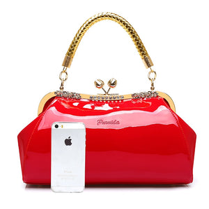 Luxury Patent Leather Women Handbag
