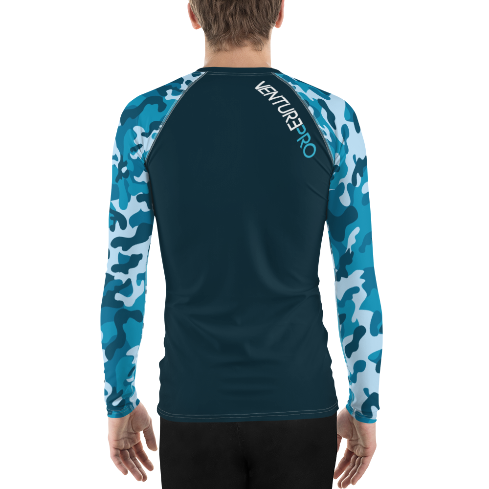 Men's Venture Pro Camo Performance Rash Guard UPF 40+