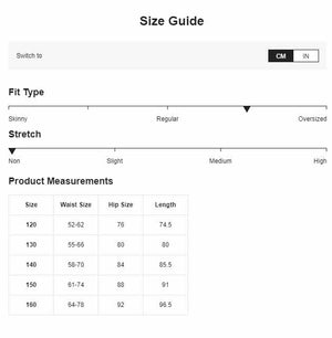 Girls Slant Pocket Wide Leg Jeans