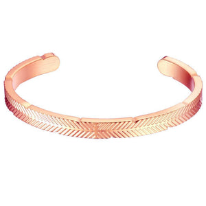 Mister Feather Cuff Bracelet