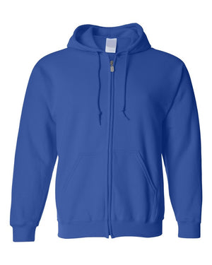 Men's/Unisex Zip-Up Hoodie California Republic Bad To The Bone Biker