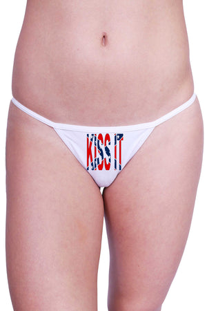 Women's Sexy Thong Kiss It - Rebel