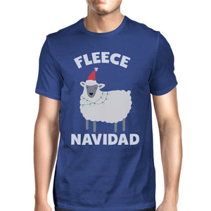 Fleece Navidad Mens Funny Christmas In July Gift For Him T-Shirt