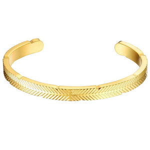 Mister Feather Cuff Bracelet