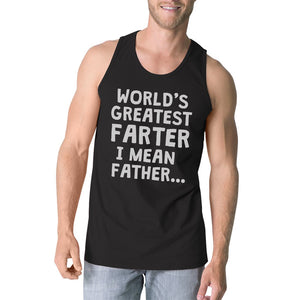 Workout Tank Tops - Farter Father Mens Super Cute Fathers Day Sleeveless Top Best Gift