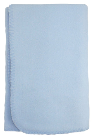 Bambini Blank Blue Polarfleece Blanket